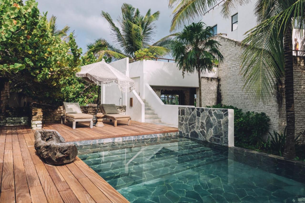 Chiringuito Tulum Hotel Bagian luar foto