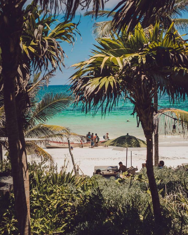 Chiringuito Tulum Hotel Bagian luar foto
