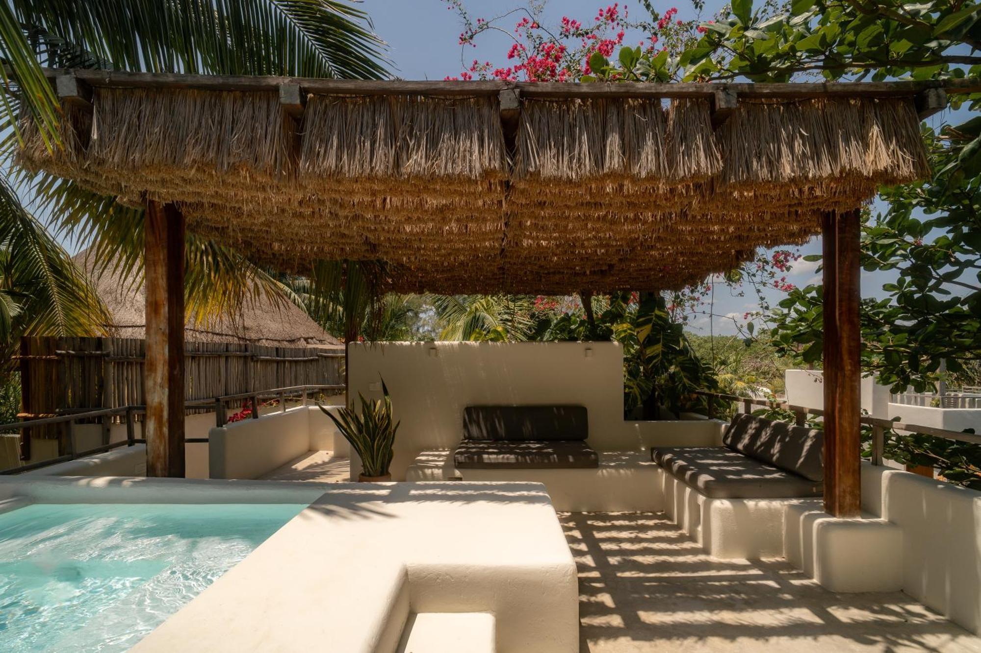 Chiringuito Tulum Hotel Bagian luar foto