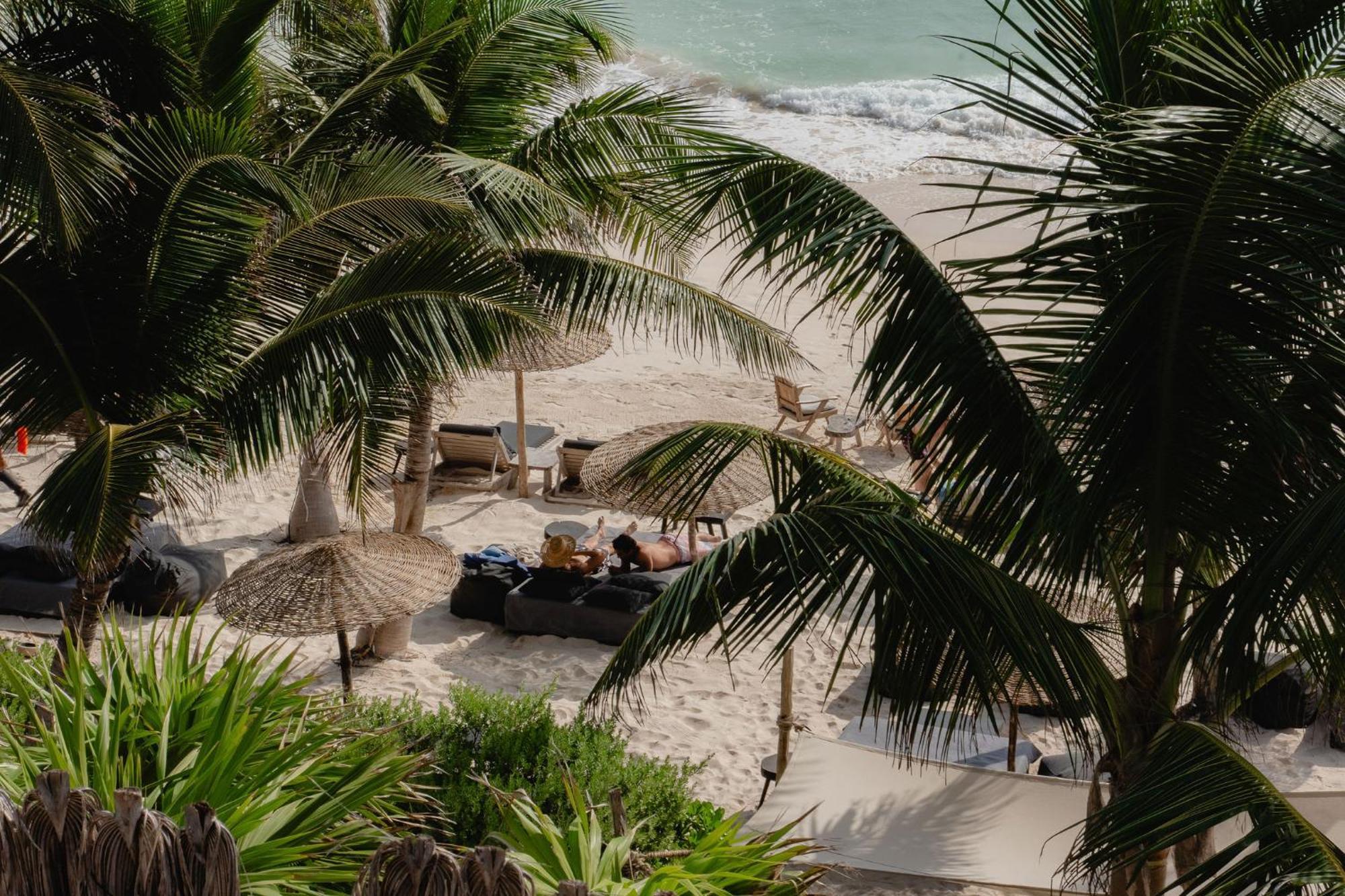 Chiringuito Tulum Hotel Bagian luar foto