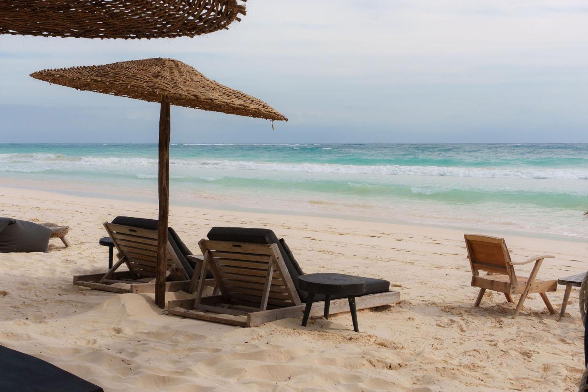 Chiringuito Tulum Hotel Bagian luar foto