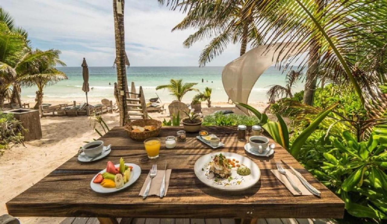 Chiringuito Tulum Hotel Bagian luar foto